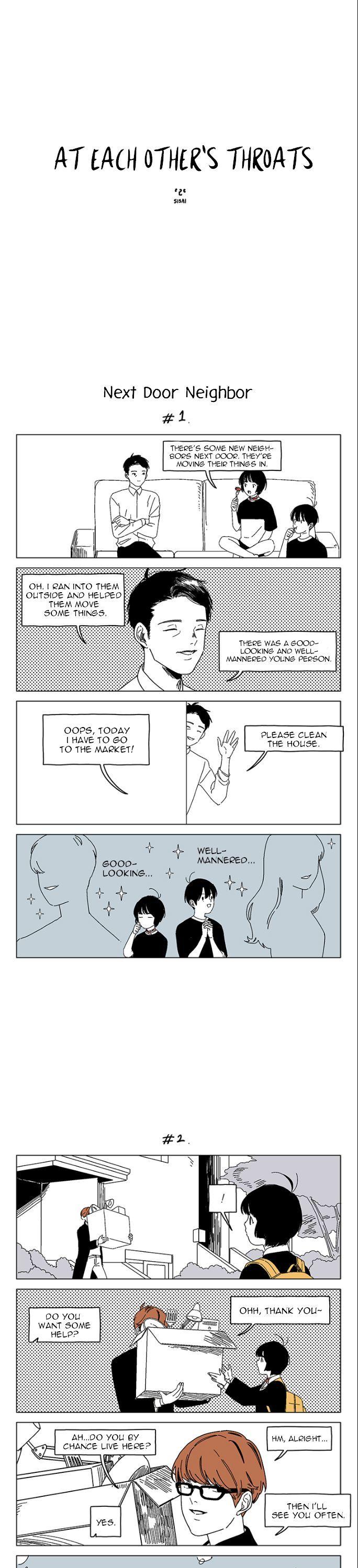 At Each Other's Throats Chapter 167 page 1 - Chapter 167 : Next Door Neighbor