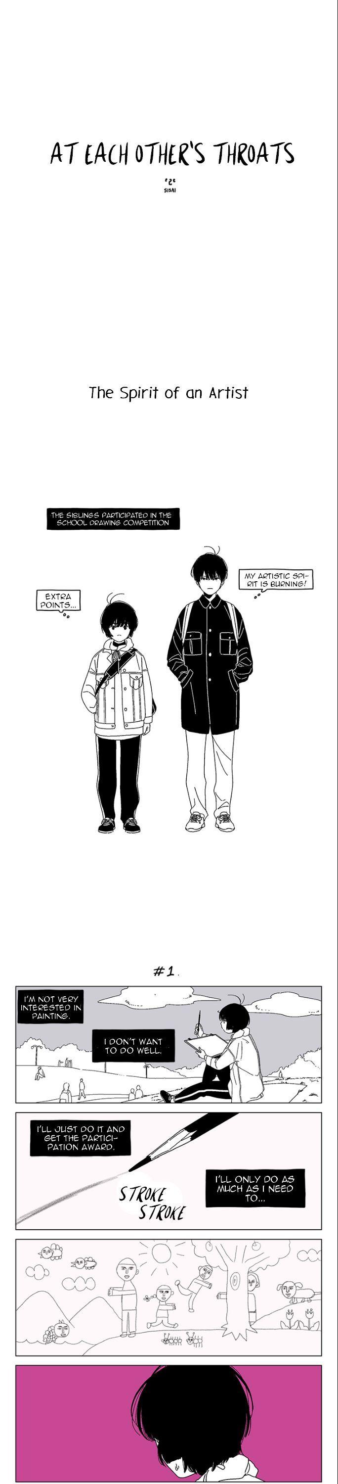 At Each Other's Throats Chapter 172 page 1 - Chapter 172 : The Spirit of an Artist