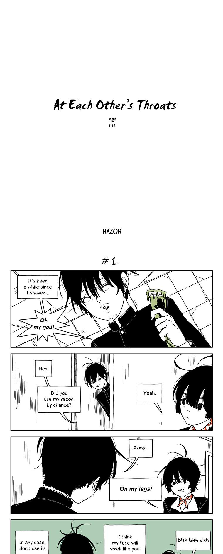 At Each Other's Throats Chapter 27 page 1 - Chapter 27 : Razor