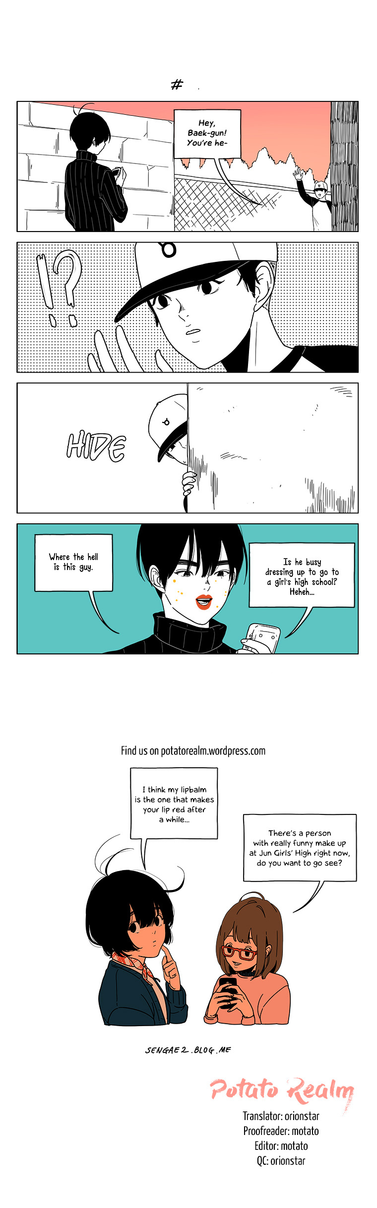 At Each Other's Throats Chapter 34 page 3 - Chapter 34 : Young Boy