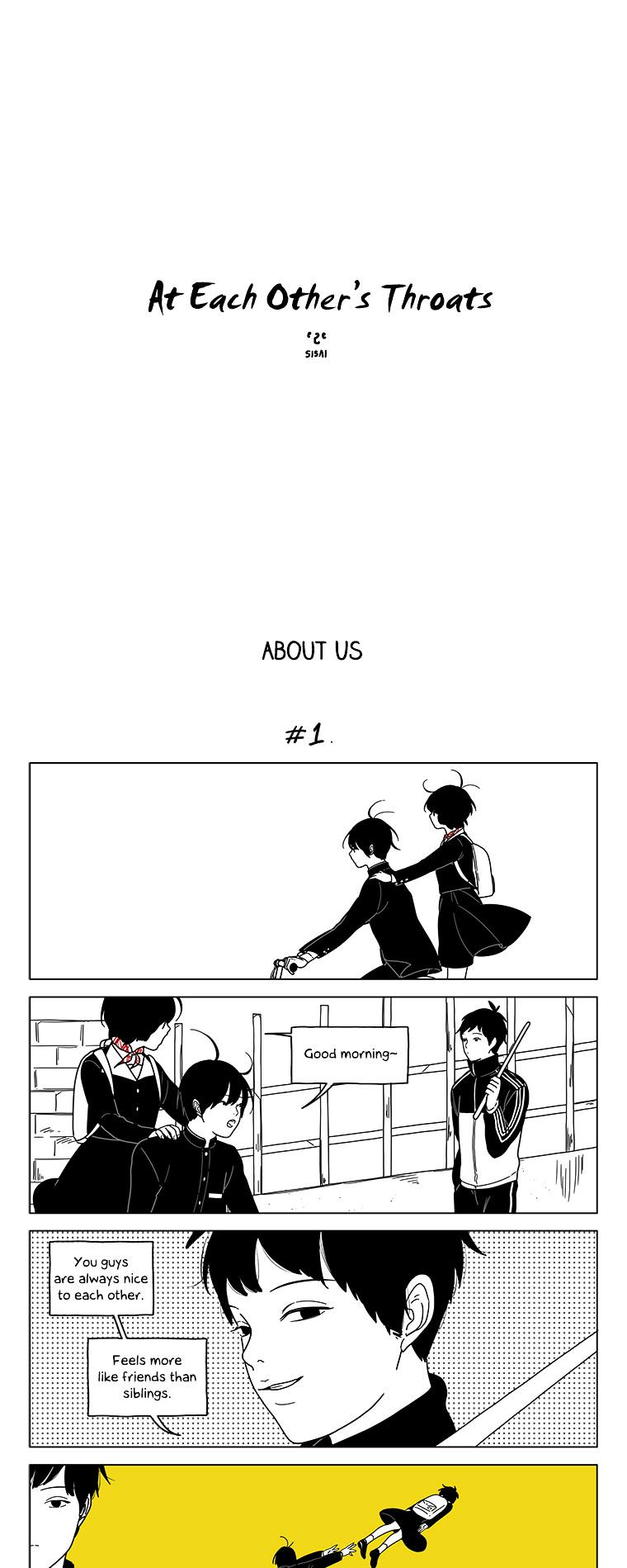 At Each Other's Throats Chapter 35 page 1 - Chapter 35 : About Us