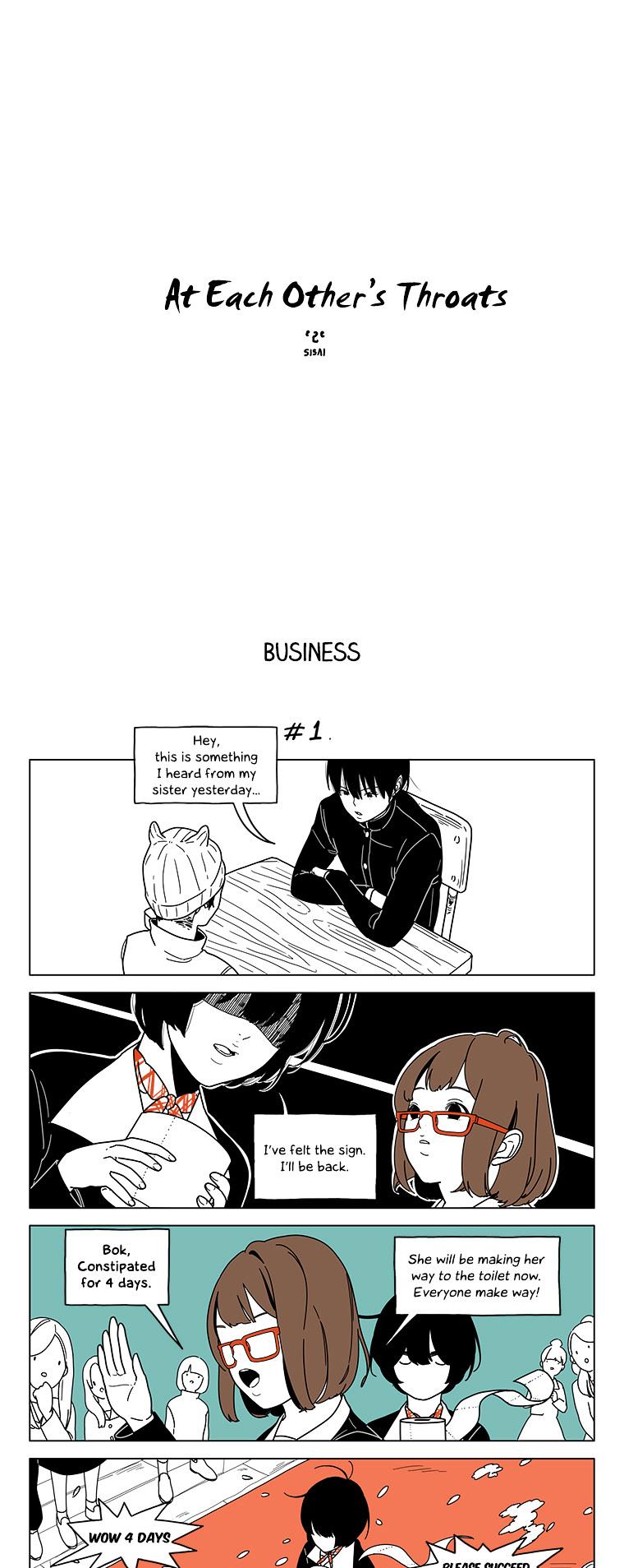 At Each Other's Throats Chapter 36 page 1 - Chapter 36 : Business