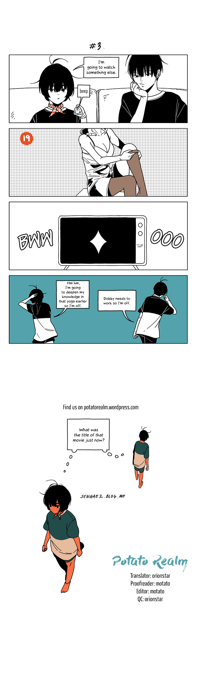 At Each Other's Throats Chapter 38 page 3 - Chapter 38 : Idiot Box