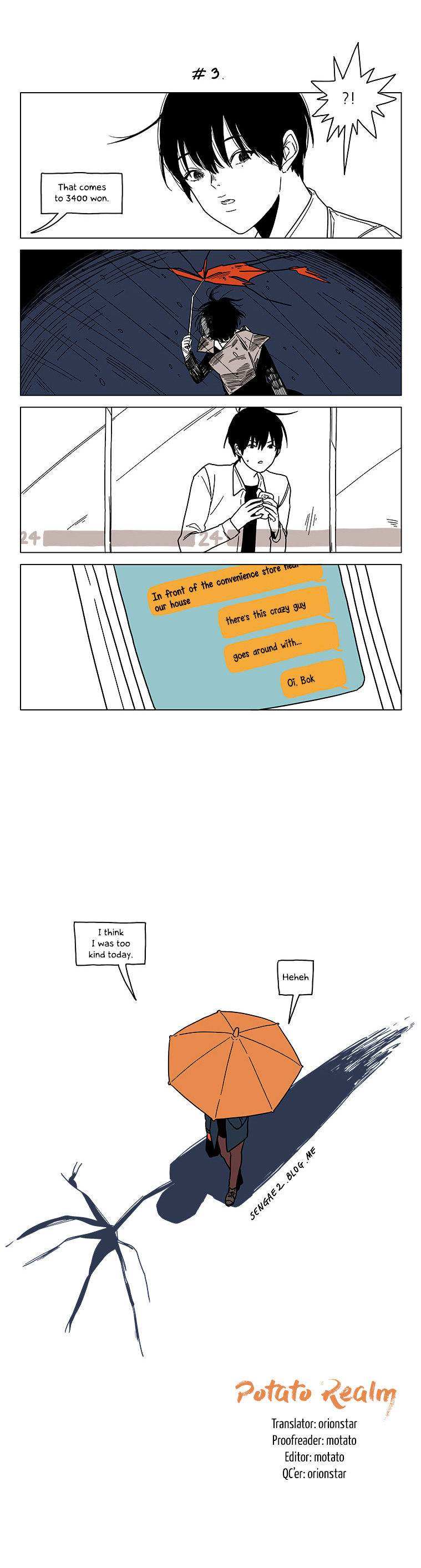 At Each Other's Throats Chapter 4 page 3 - Chapter 4 : Being Kind is also a Sickness