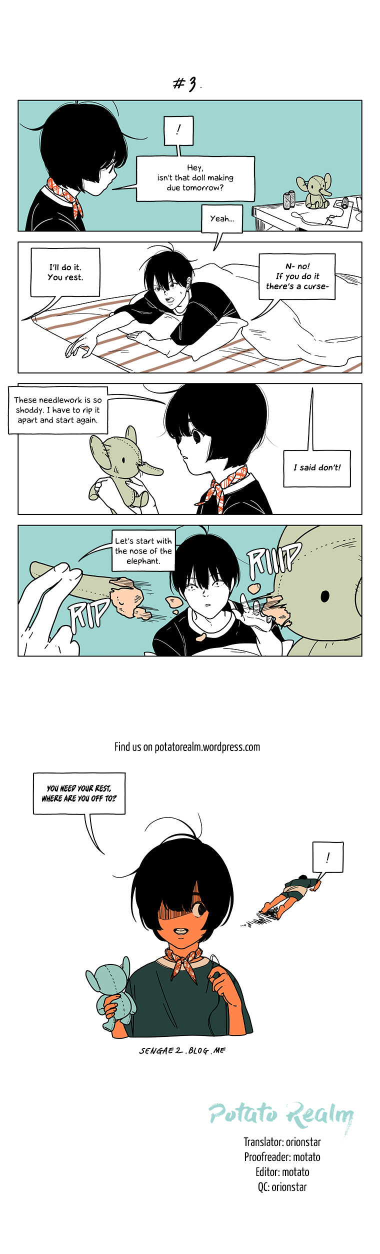 At Each Other's Throats Chapter 41 page 3 - Chapter 41 : Not a Good Accident