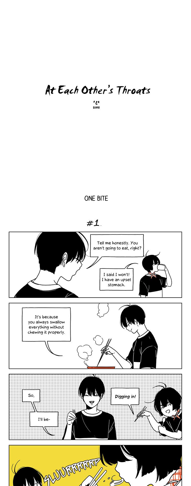 At Each Other's Throats Chapter 42 page 1 - Chapter 42 : One Bite