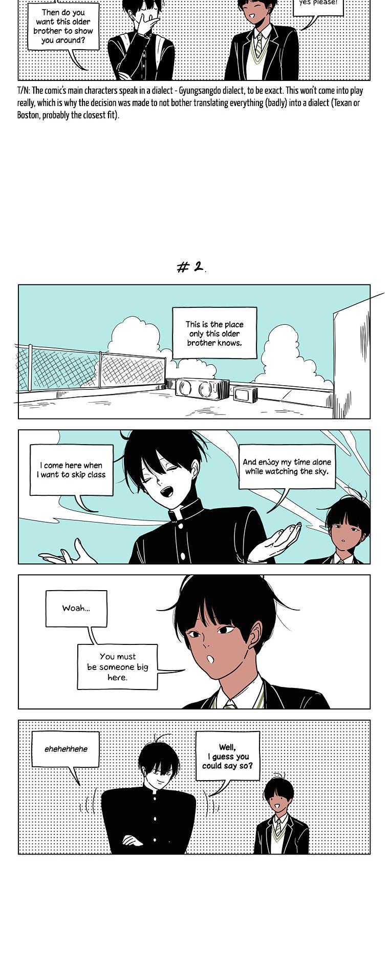 At Each Other's Throats Chapter 43 page 2 - Chapter 43 : A Man Who Wanted to be Called an Older Brother