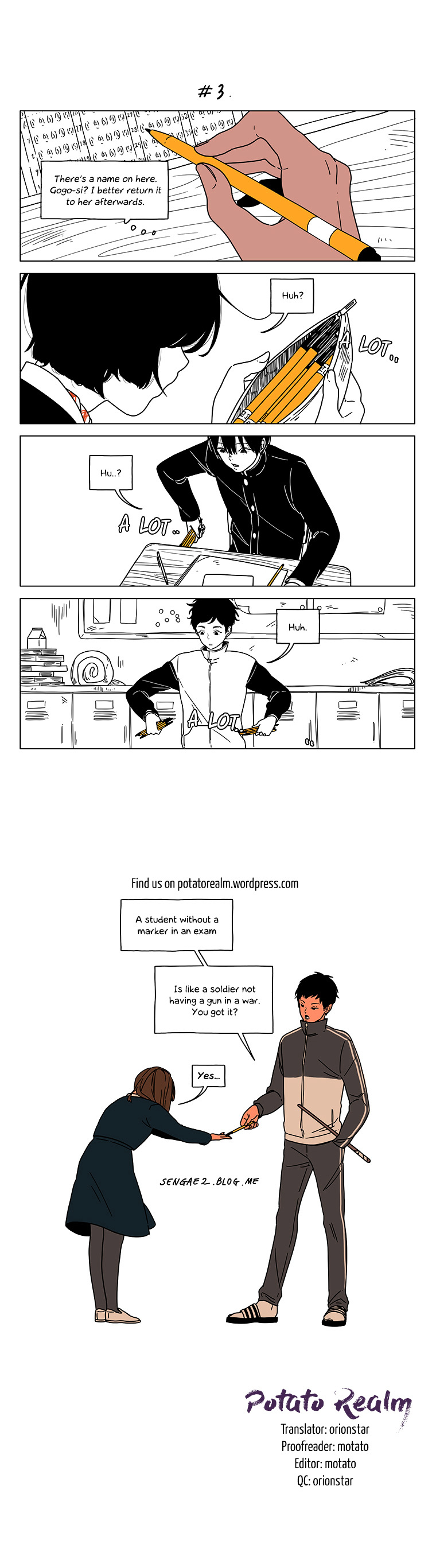 At Each Other's Throats Chapter 45 page 3 - Chapter 45 : Marker War