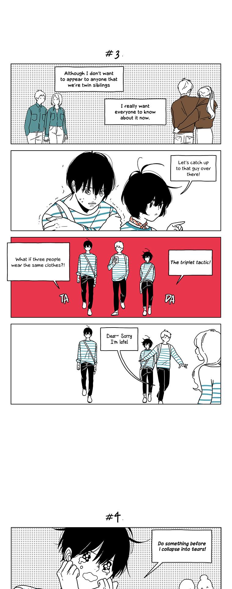 At Each Other's Throats Chapter 51 page 3 - Chapter 51 : The Scary 'Twin-Look' Match