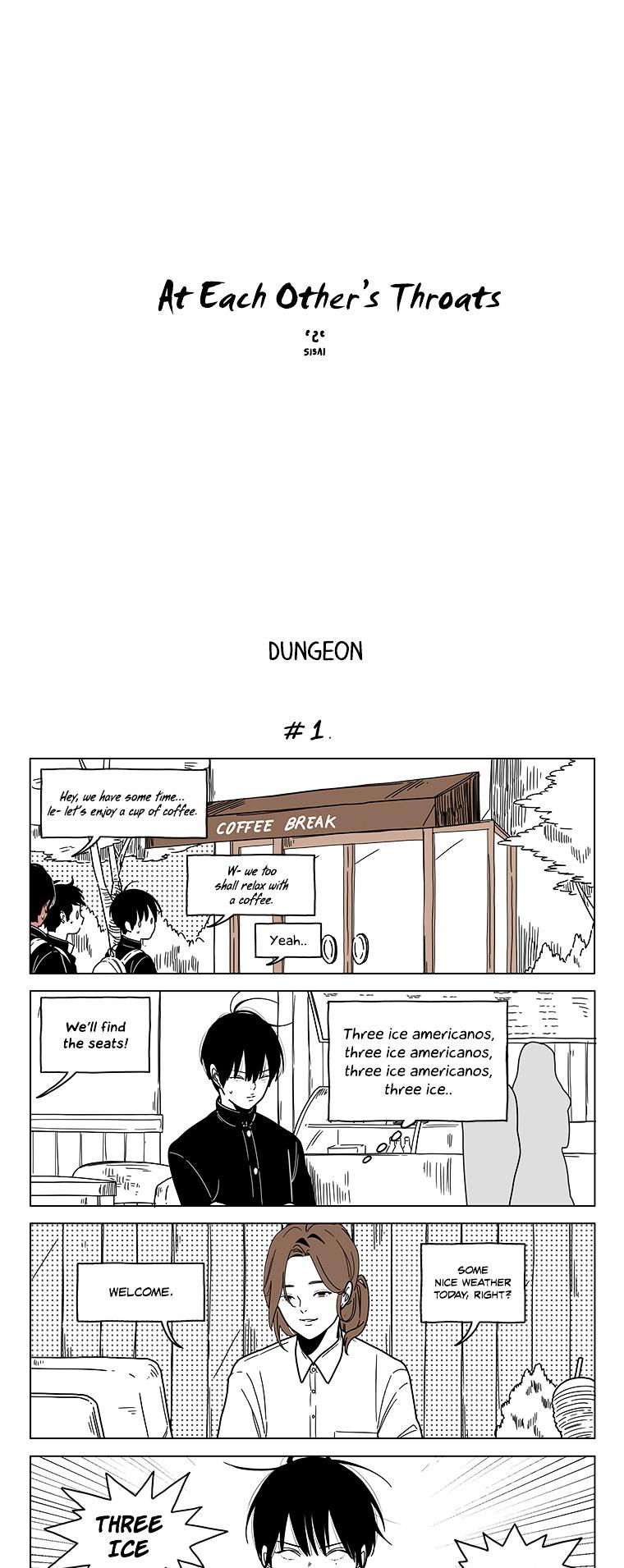 At Each Other's Throats Chapter 53 page 1 - Chapter 53 : Dungeon