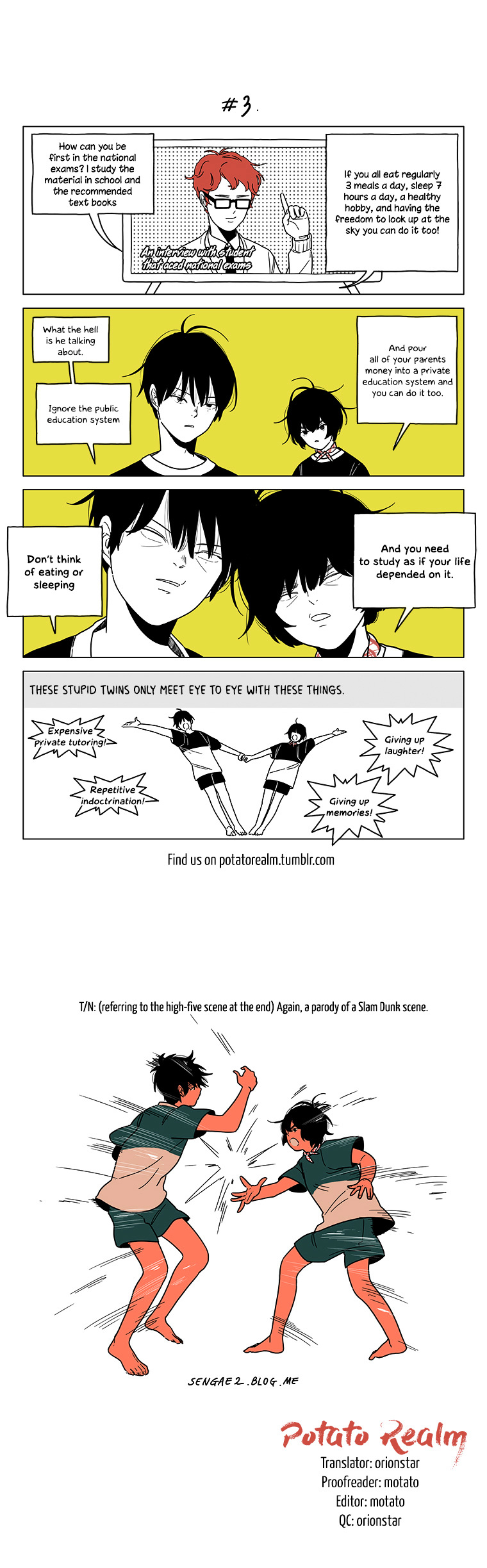 At Each Other's Throats Chapter 56 page 3 - Chapter 56 : Tag Match