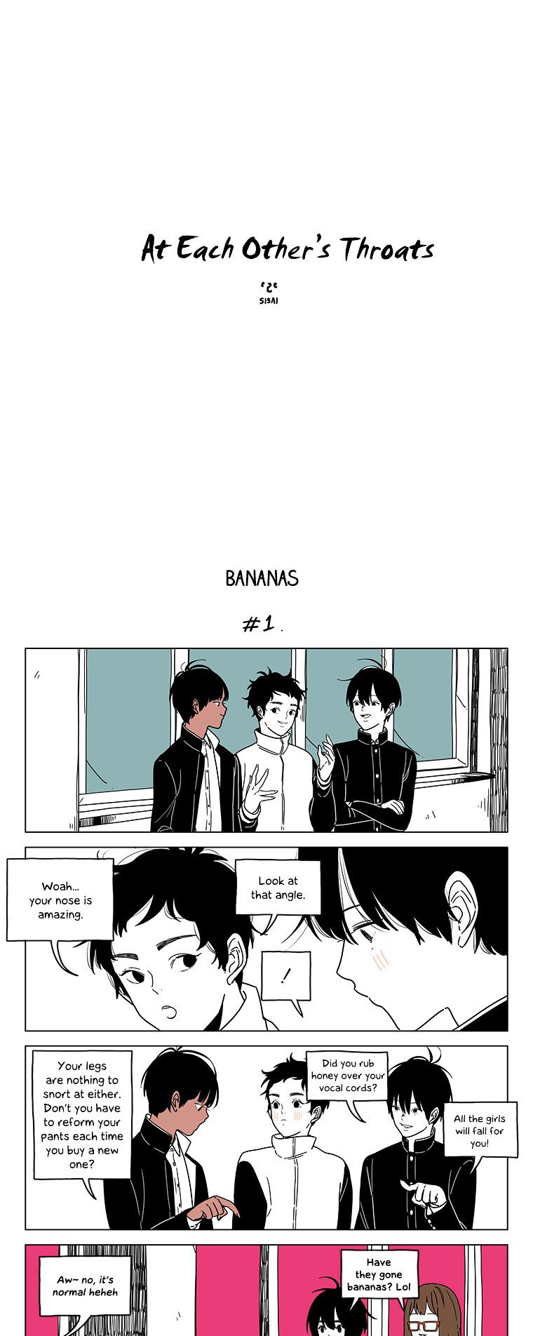 At Each Other's Throats Chapter 57 page 1 - Chapter 57 : Bananas