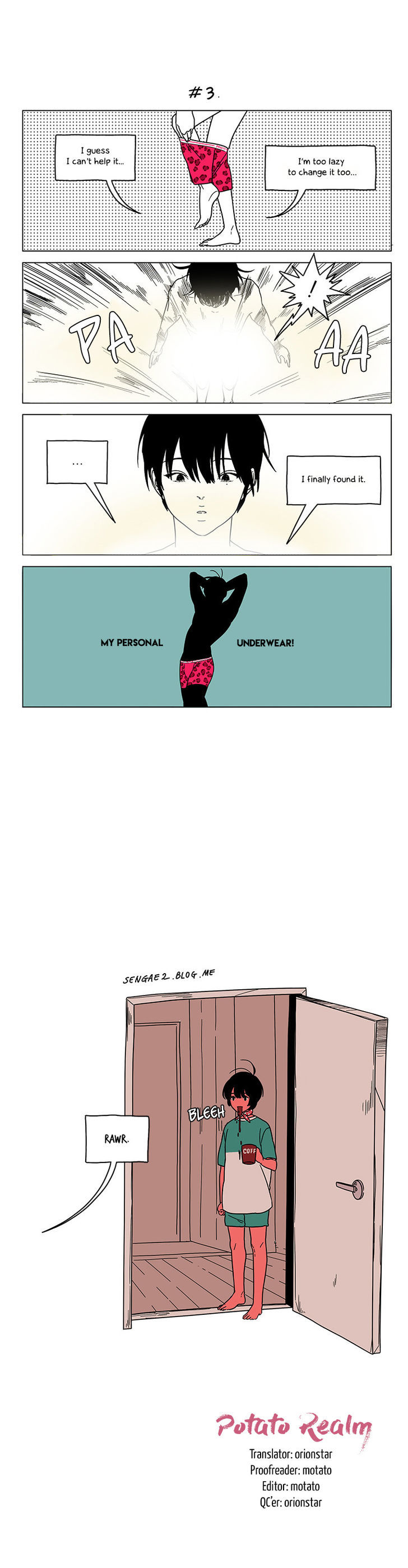 At Each Other's Throats Chapter 6 page 3 - Chapter 6 : Man's Color