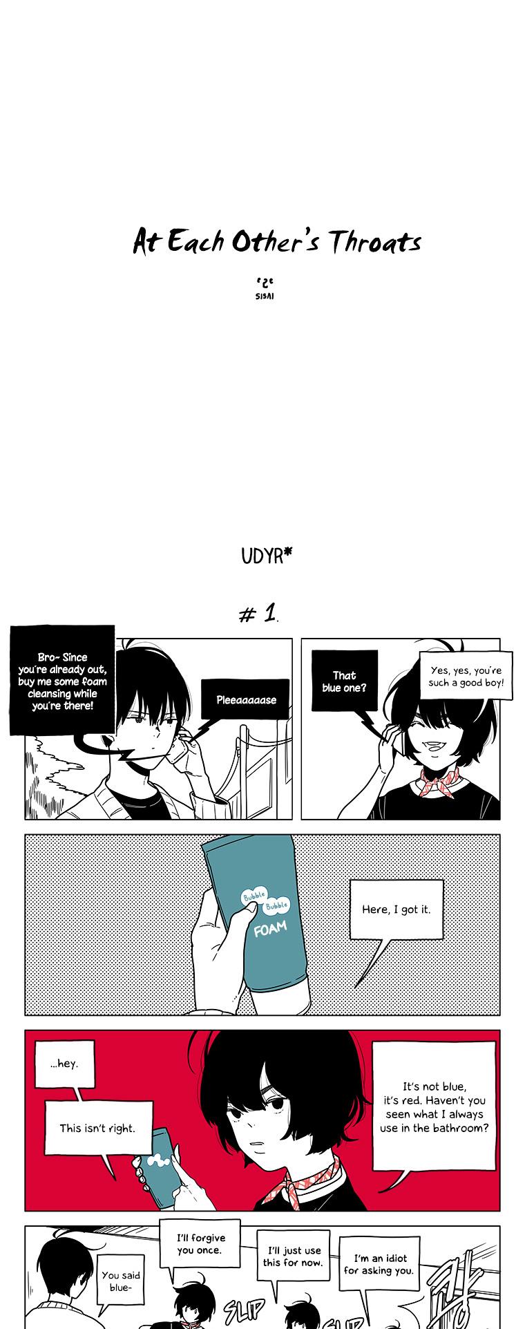 At Each Other's Throats Chapter 63 page 1 - Chapter 63 : Udyr