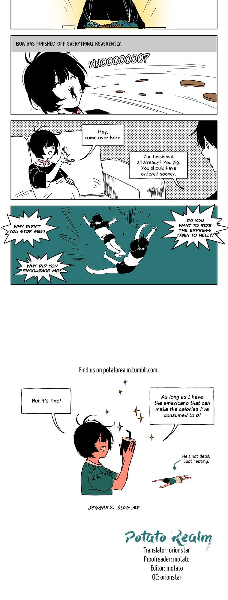 At Each Other's Throats Chapter 64 page 4 - Chapter 64 : Just Eat (2)