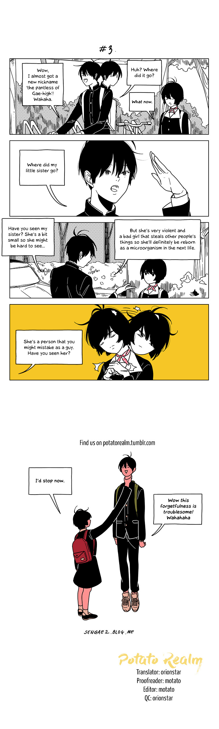 At Each Other's Throats Chapter 65 page 3 - Chapter 65 : Crow Meat