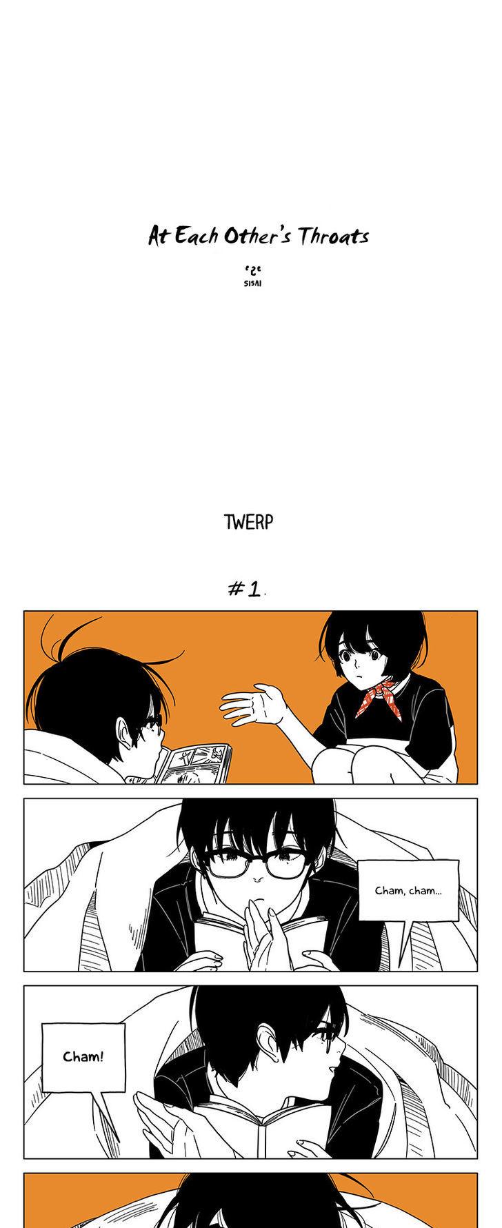 At Each Other's Throats Chapter 7 page 1 - Chapter 7 : Twerp
