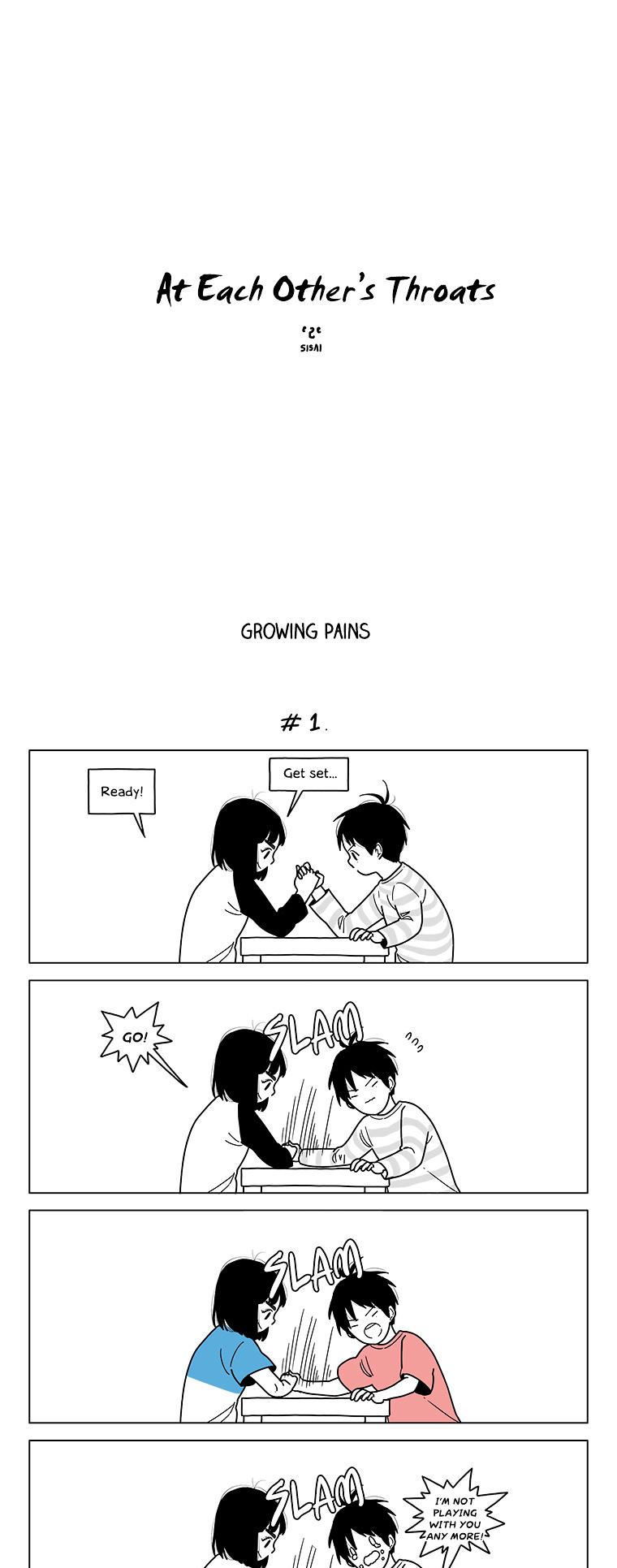 At Each Other's Throats Chapter 74 page 1 - Chapter 74 : Growing Pains