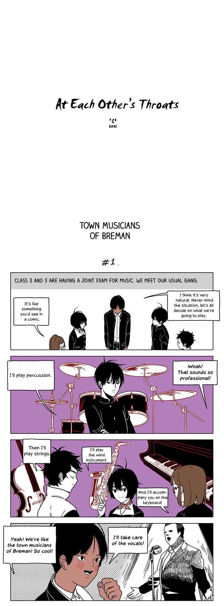 At Each Other's Throats Chapter 75 page 1 - Chapter 75 : Town Musicians of Breman