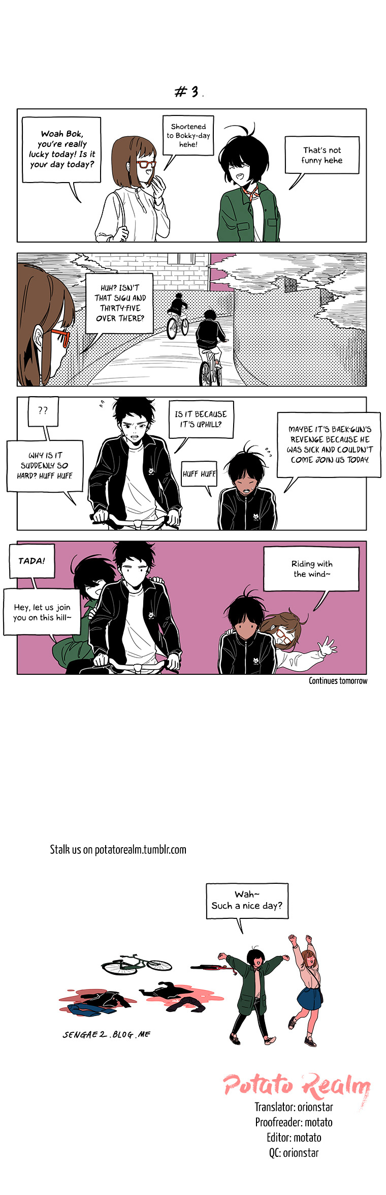 At Each Other's Throats Chapter 79 page 3 - Chapter 79 : Lucky Day (1)