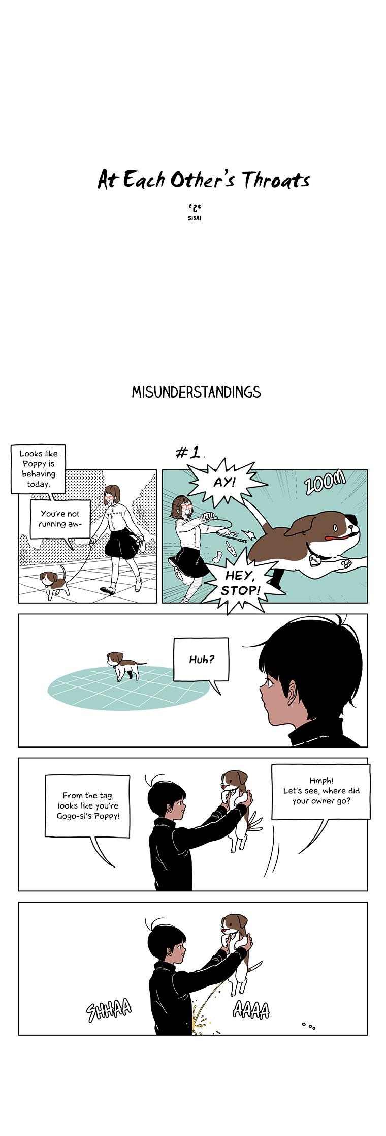 At Each Other's Throats Chapter 86 page 1 - Chapter 86 : Misunderstandings