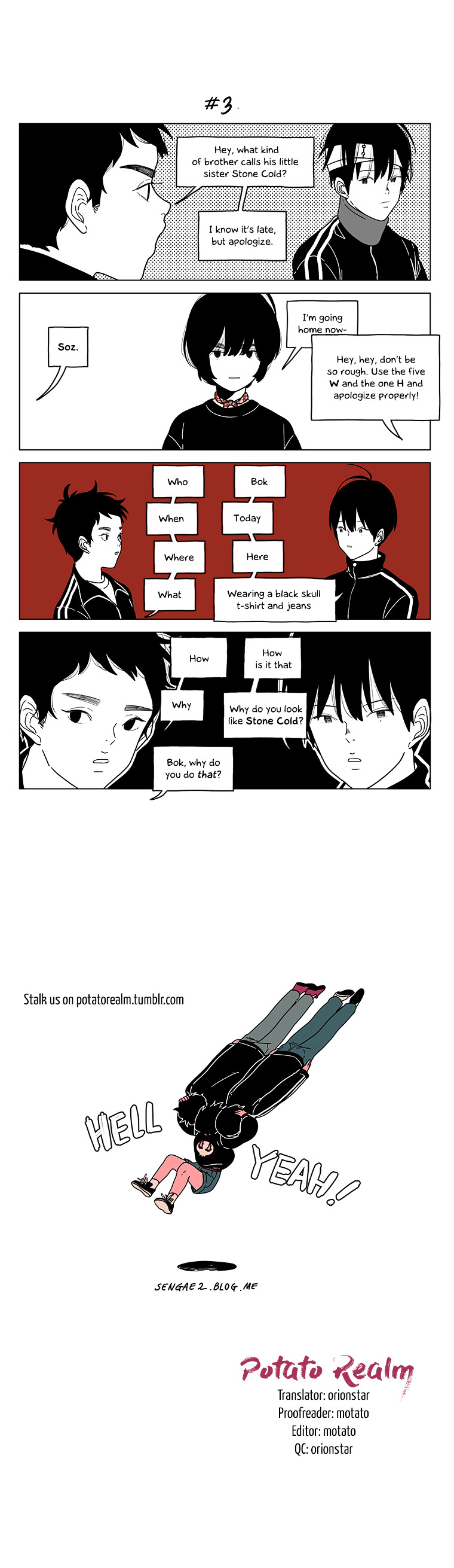At Each Other's Throats Chapter 87 page 3 - Chapter 87 : Hell Yeah!