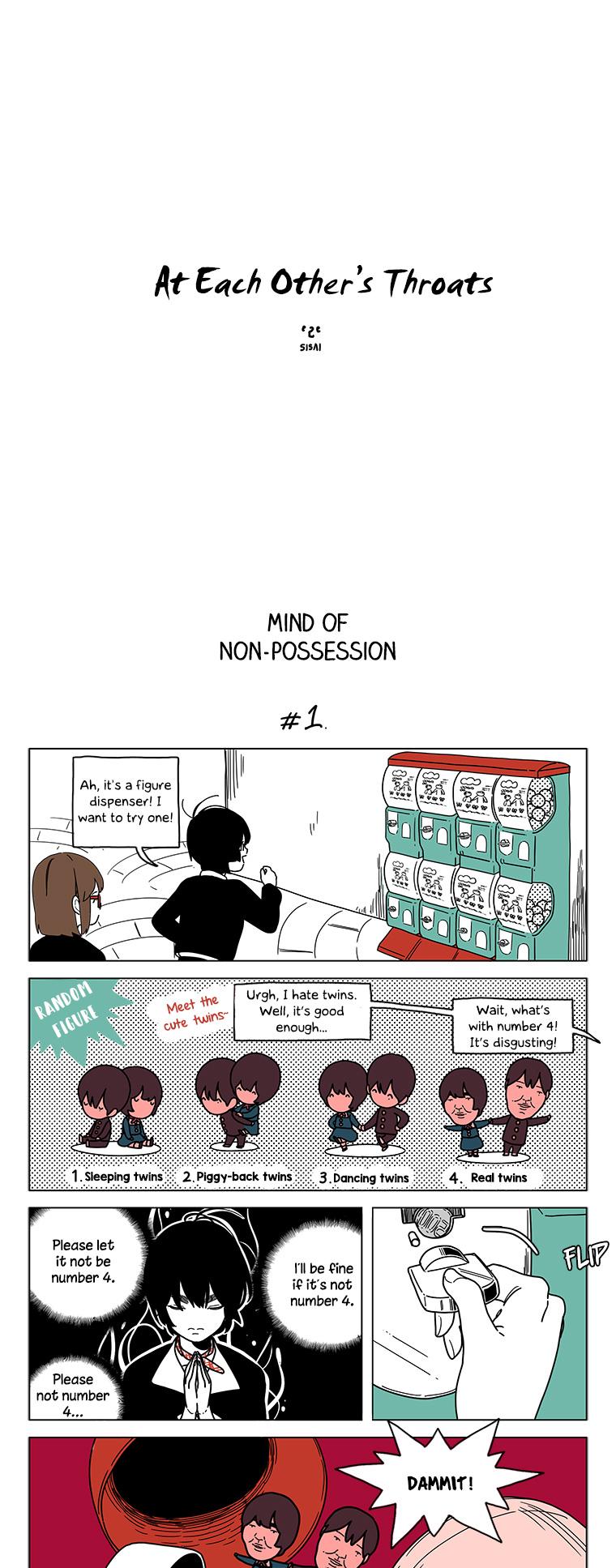 At Each Other's Throats Chapter 96 page 1 - Chapter 96 : Mind of Nonpossession