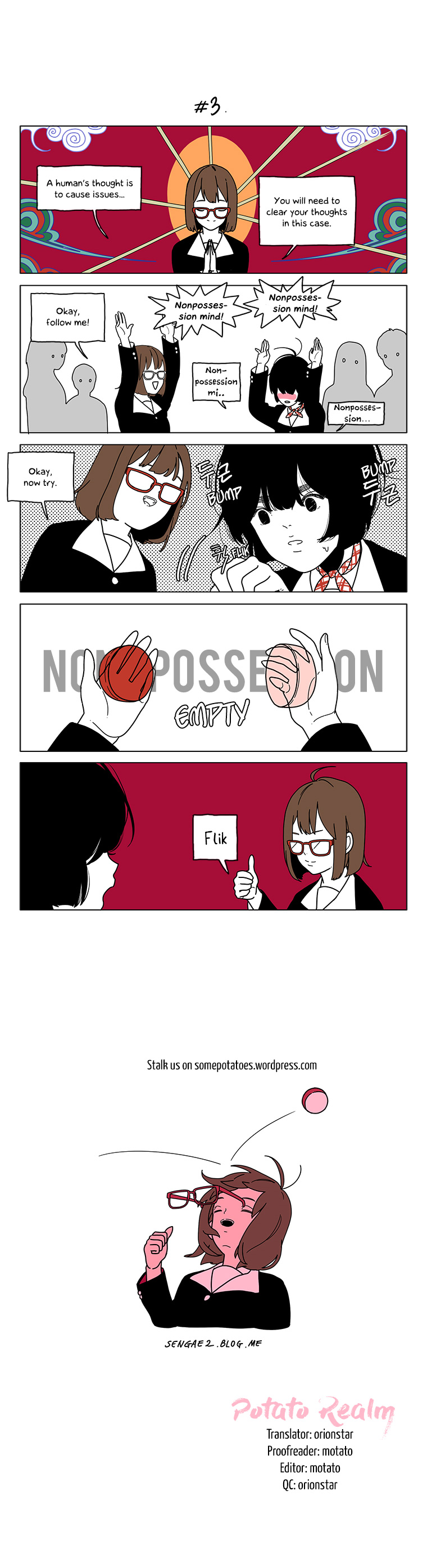 At Each Other's Throats Chapter 96 page 3 - Chapter 96 : Mind of Nonpossession