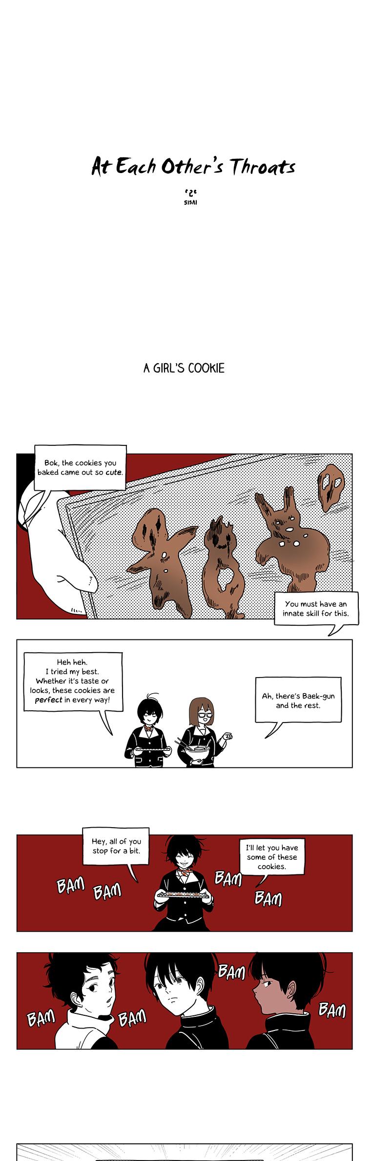 At Each Other's Throats Chapter 97 page 1 - Chapter 97 : A Girl's Cookie