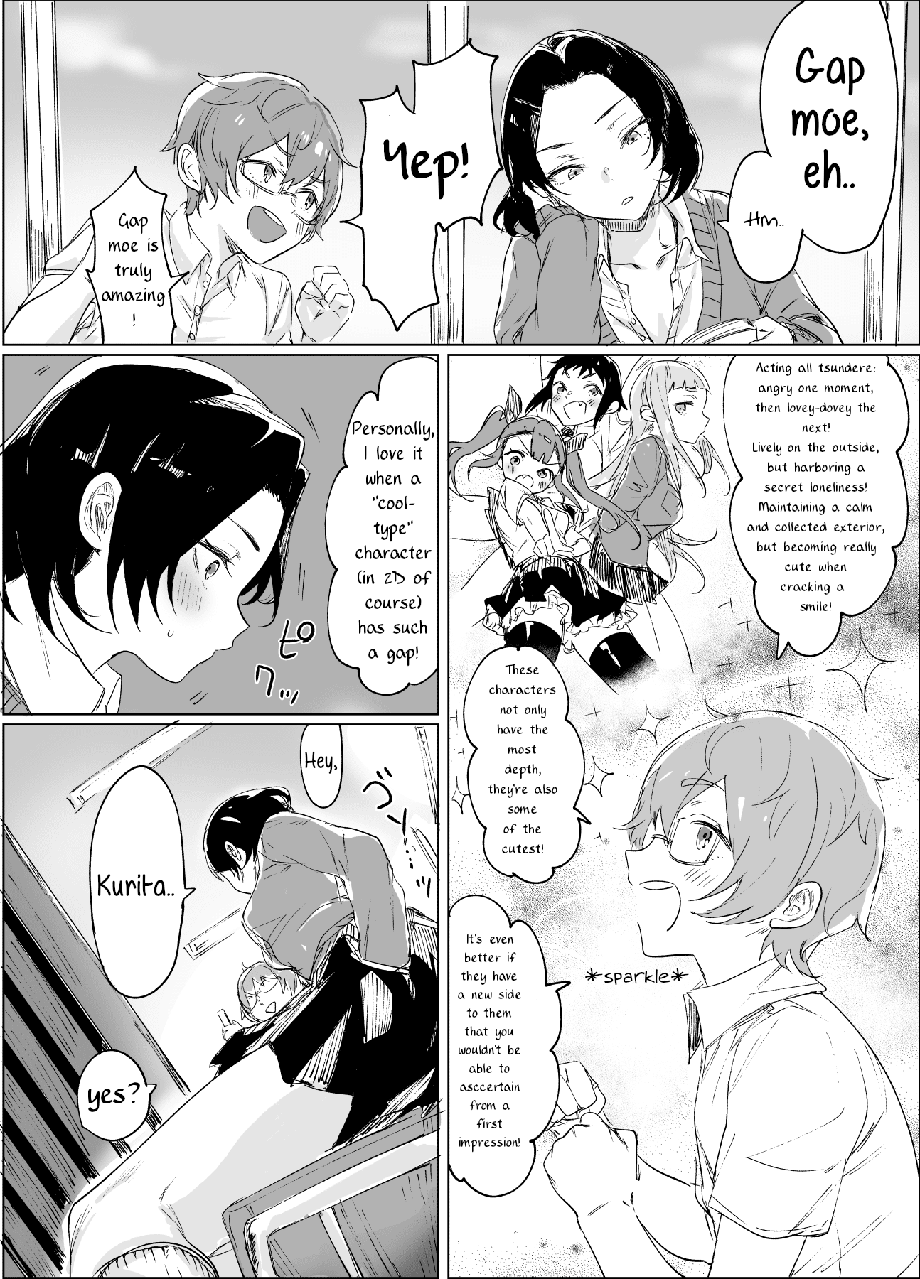 At First Glance, Shinoda-san Seems Cool but Is Actually Adorable! Chapter 1 page 3 - Chapter 1