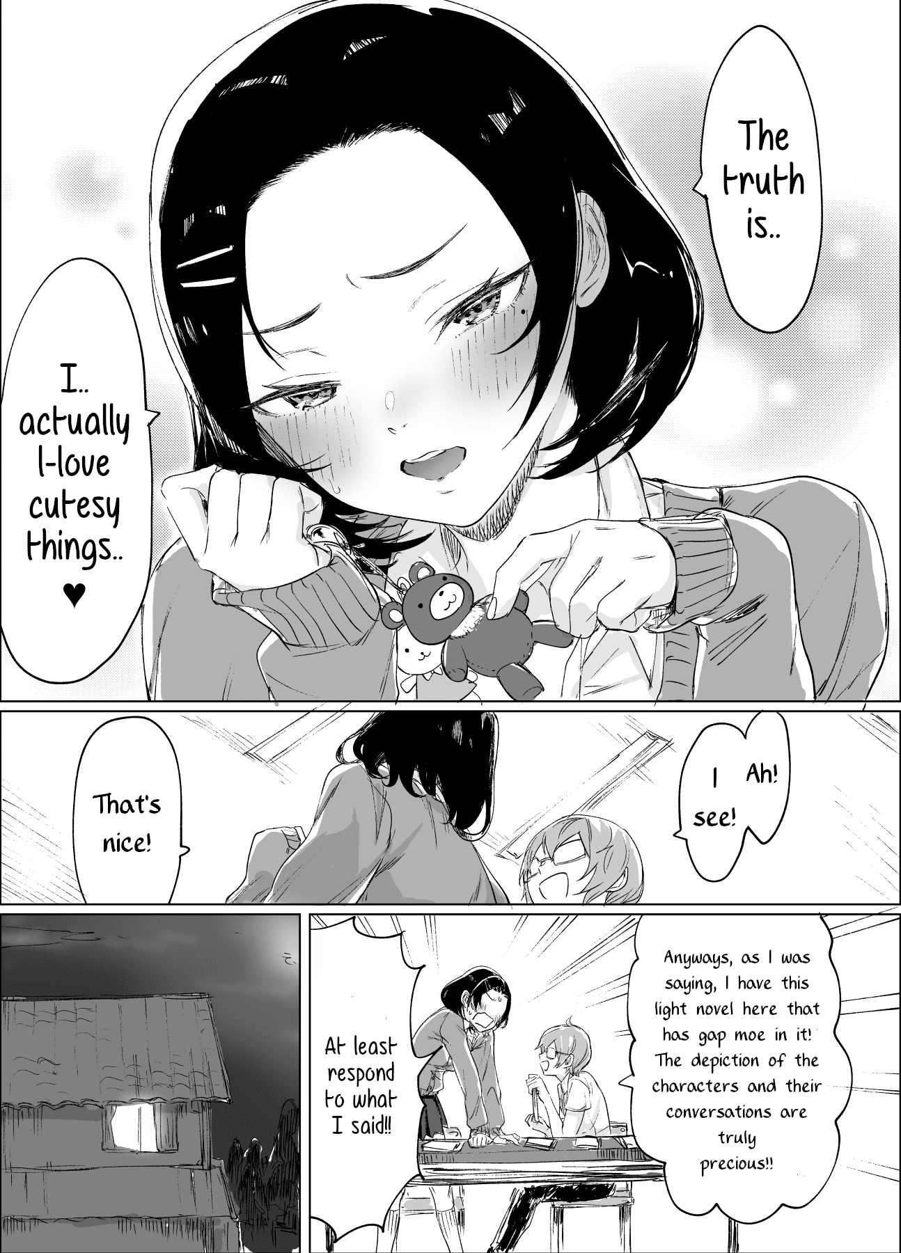 At First Glance, Shinoda-san Seems Cool but Is Actually Adorable! Chapter 1 page 4 - Chapter 1