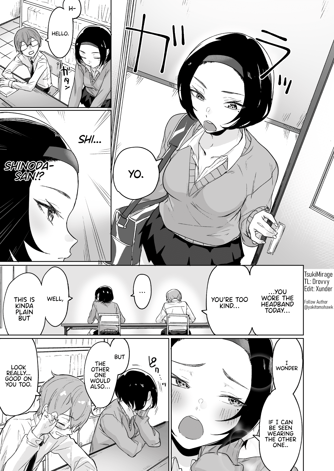 At First Glance, Shinoda-san Seems Cool but Is Actually Adorable! Chapter 7 page 1 - Chapter 7
