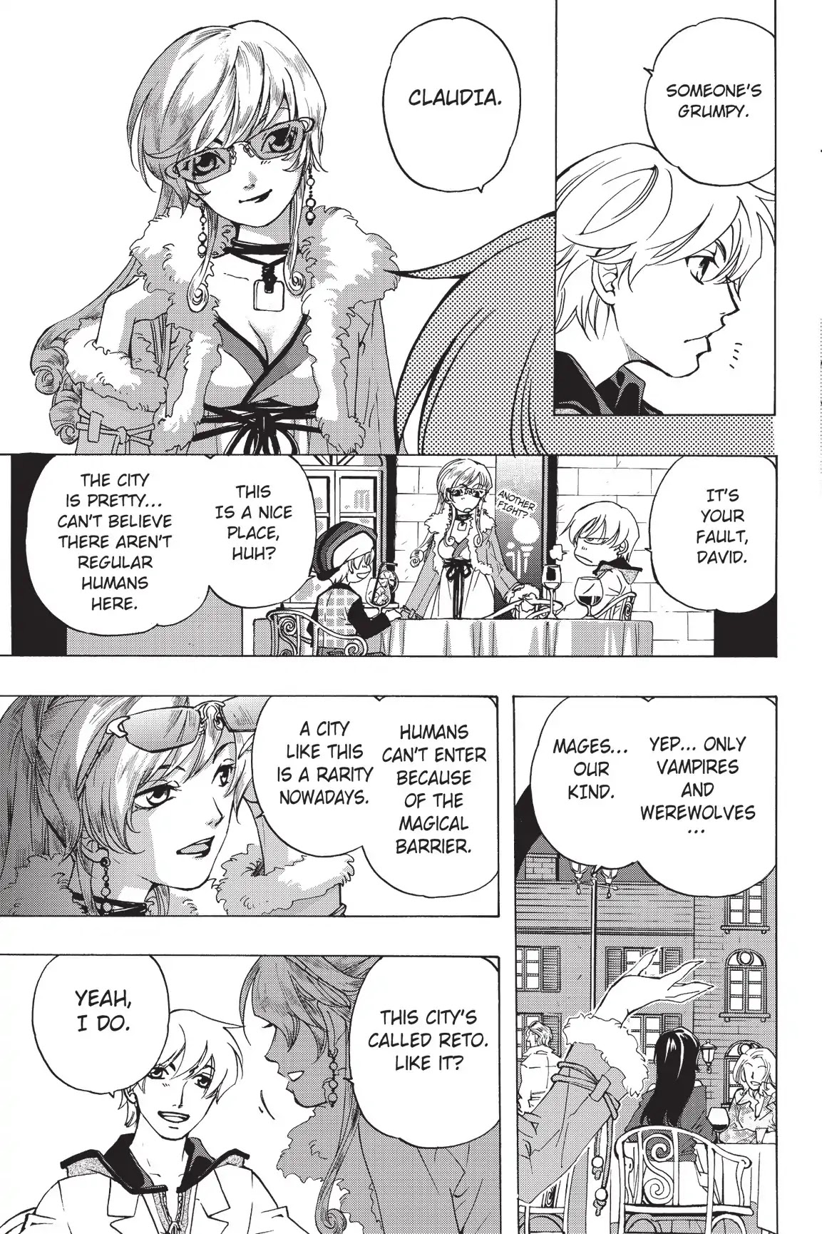 At Full Moon Chapter 1.1 page 11 - Chapter 1: The Town Where We Met, The Night it Began (Part 1)