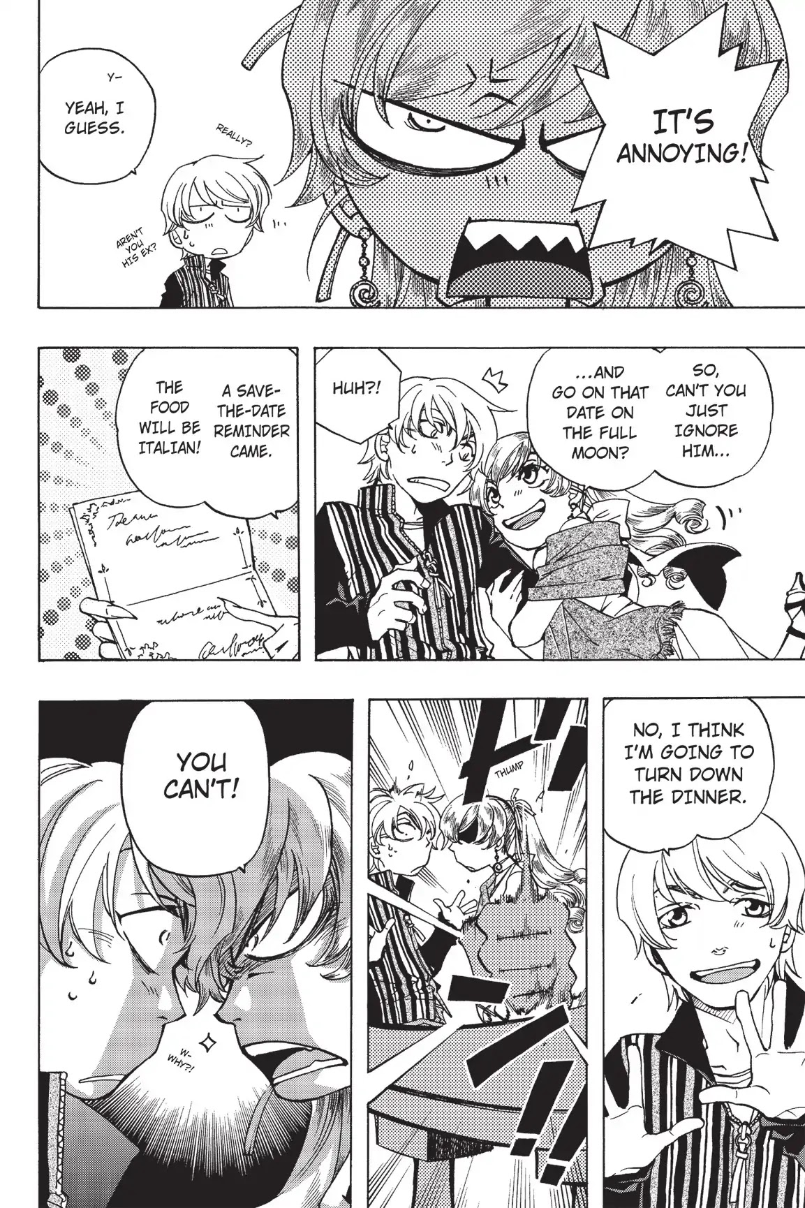 At Full Moon Chapter 2.2 page 6 - Chapter 2: Scrambled Night (Part 2)