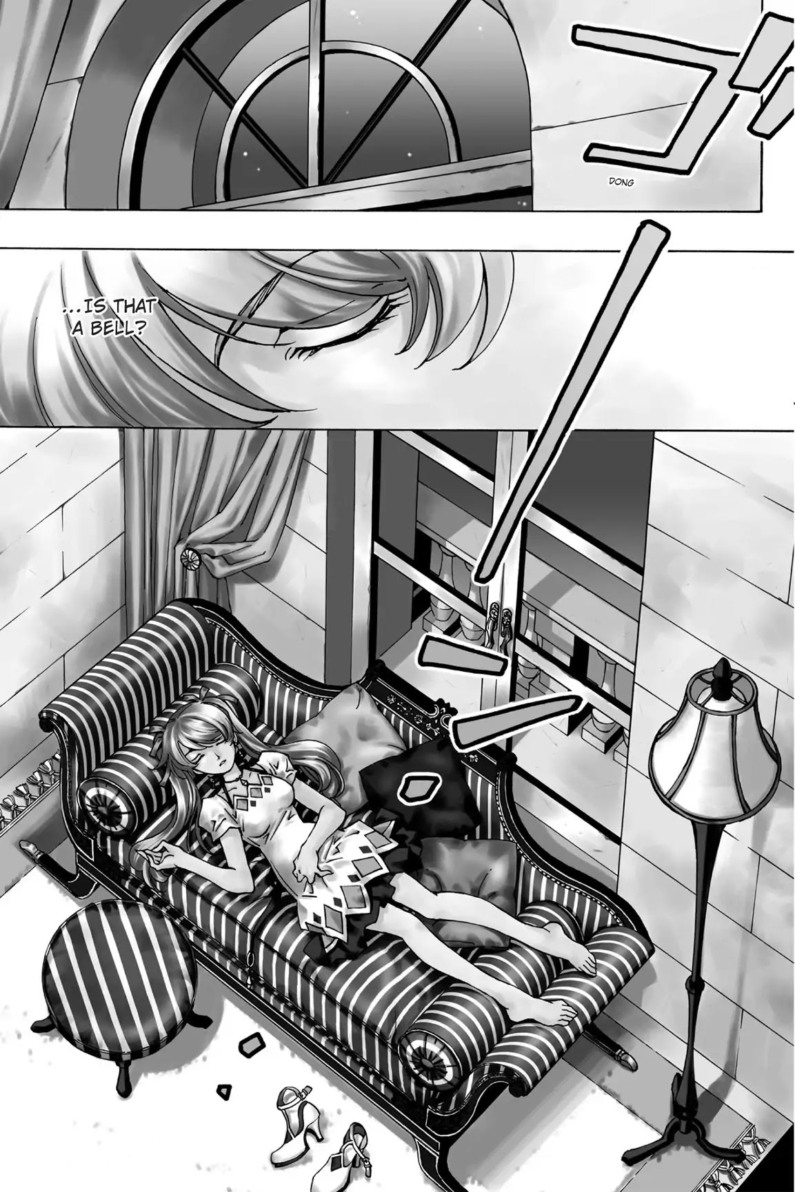 At Full Moon Chapter 3.1 page 1 - Chapter 3: Midnight Clock Tower (Part 1)