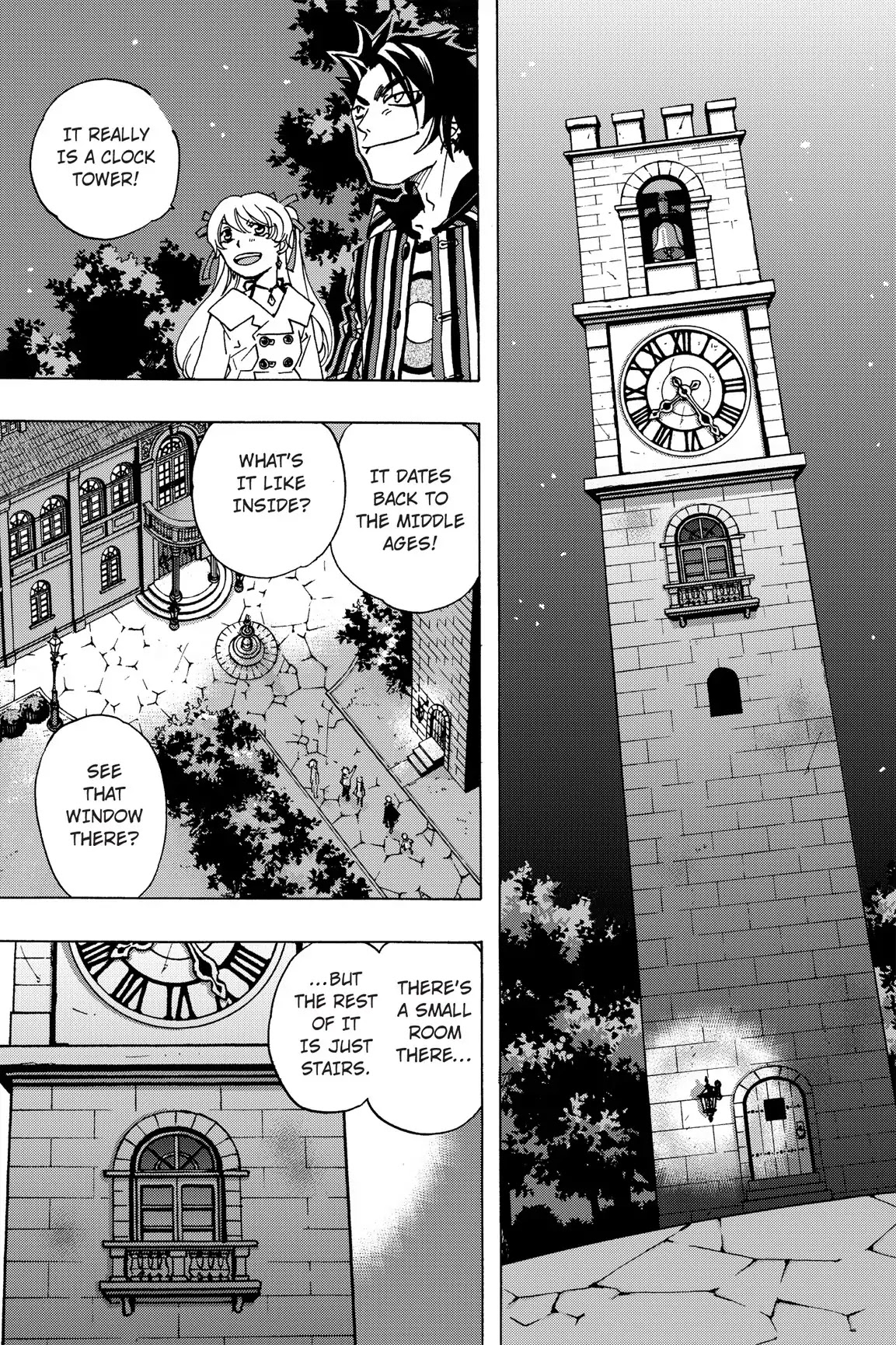 At Full Moon Chapter 3.1 page 17 - Chapter 3: Midnight Clock Tower (Part 1)