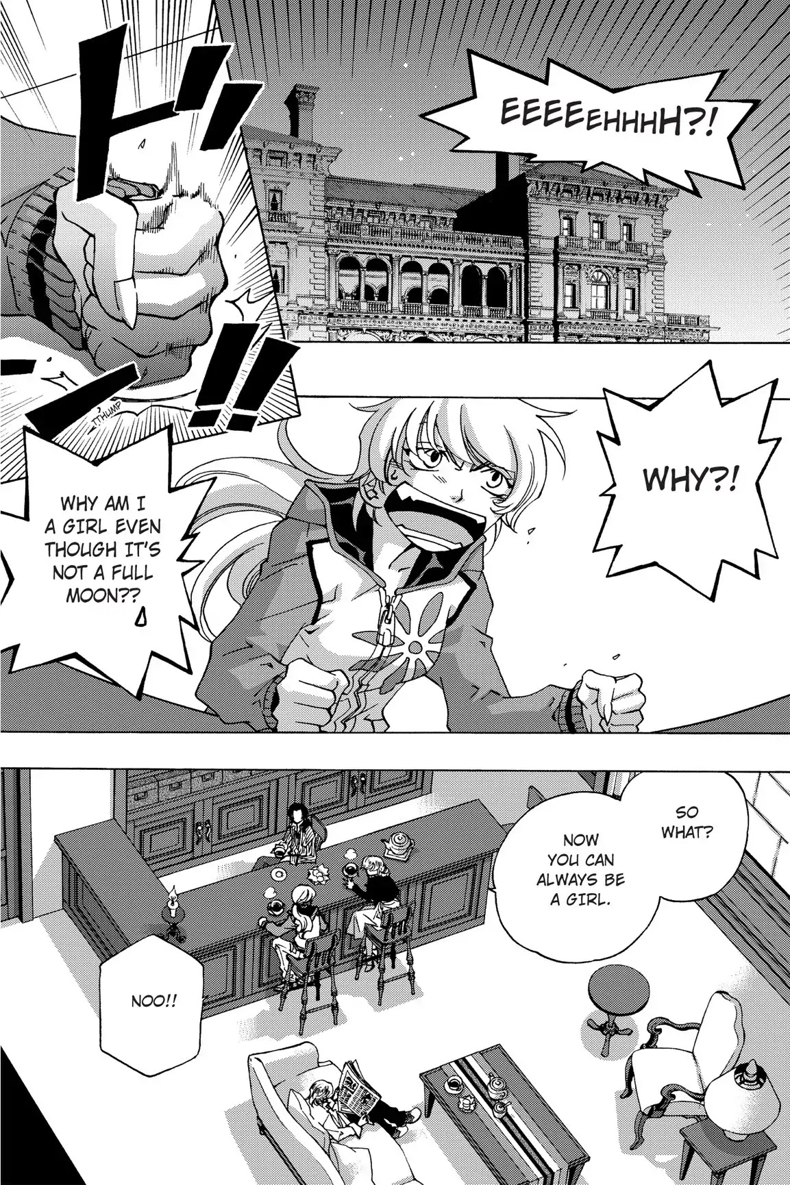 At Full Moon Chapter 3.1 page 8 - Chapter 3: Midnight Clock Tower (Part 1)