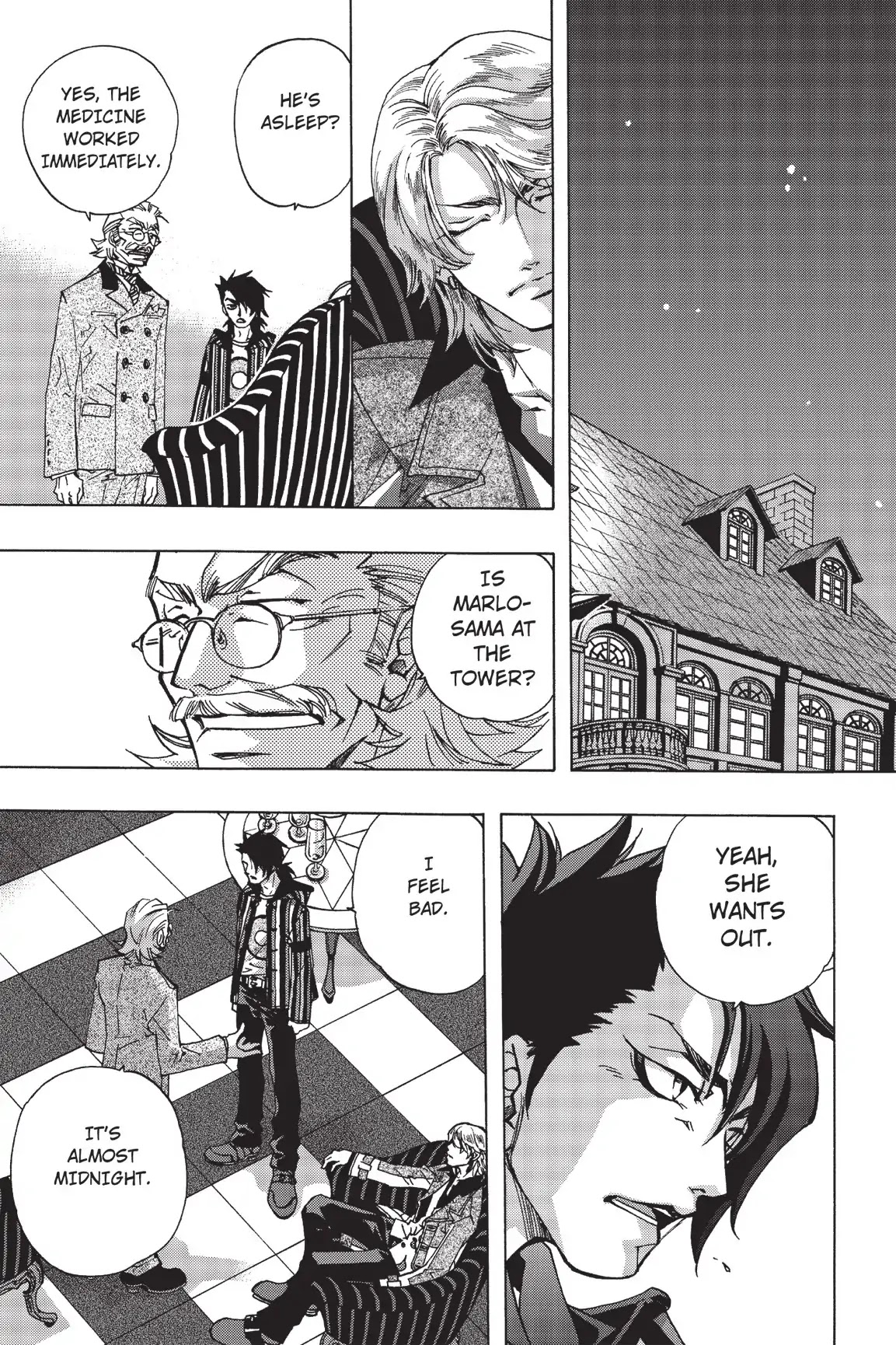 At Full Moon Chapter 3.2 page 5 - Chapter 3: Midnight Clock Tower (Part 2)