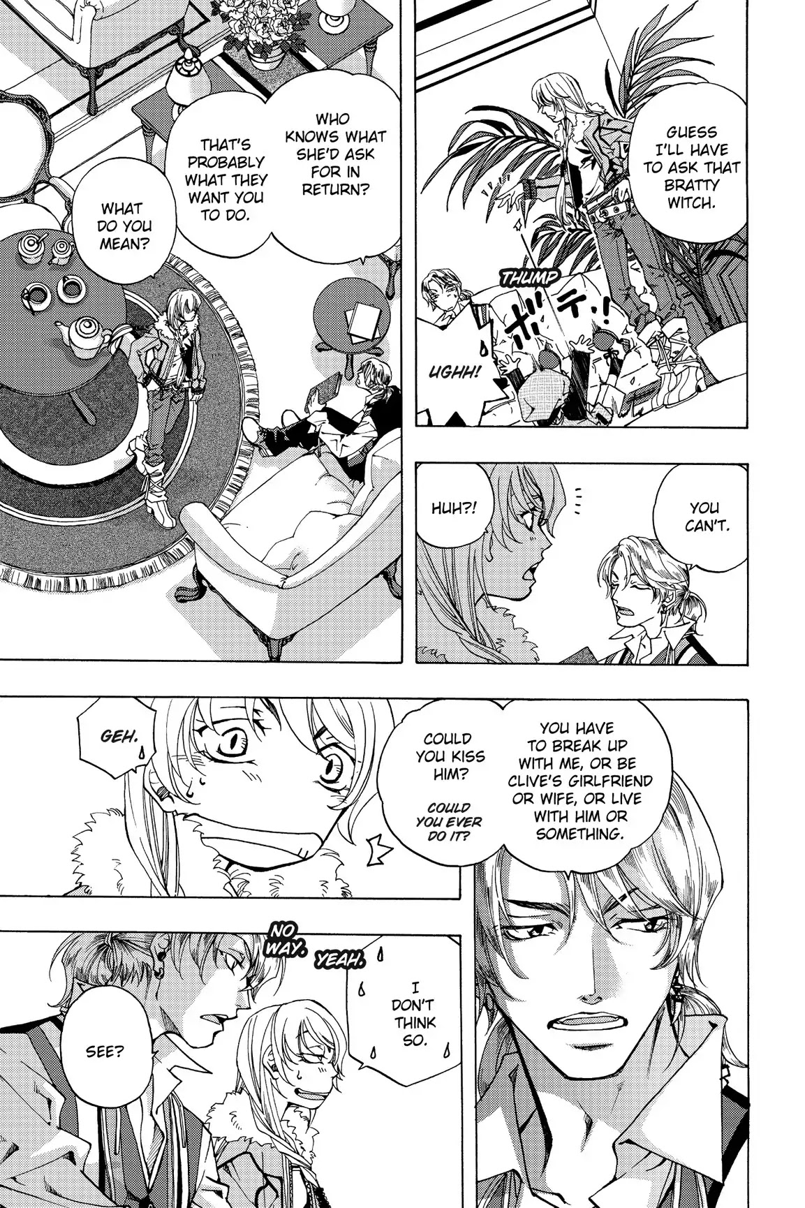 At Full Moon Chapter 4.1 page 11 - Chapter 4: Girl's Fight! (Part 1)