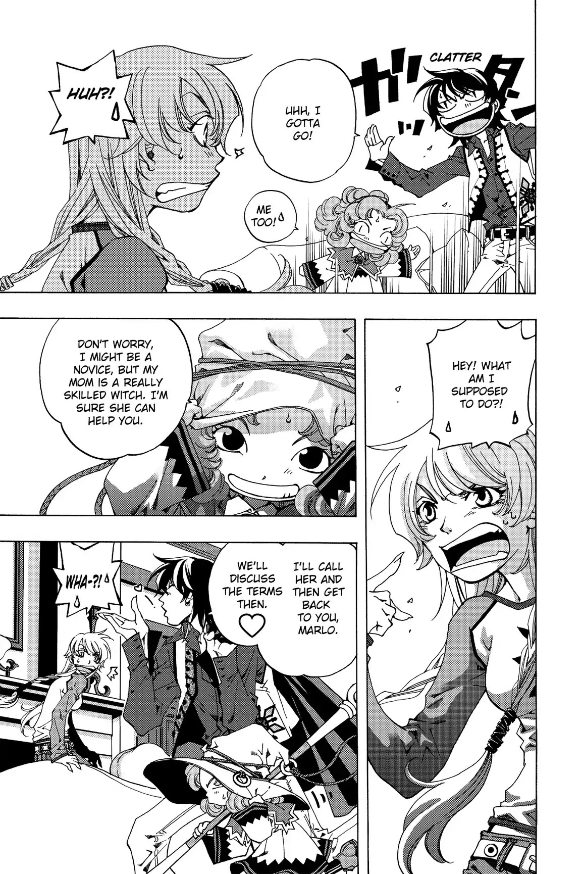 At Full Moon Chapter 4.1 page 25 - Chapter 4: Girl's Fight! (Part 1)