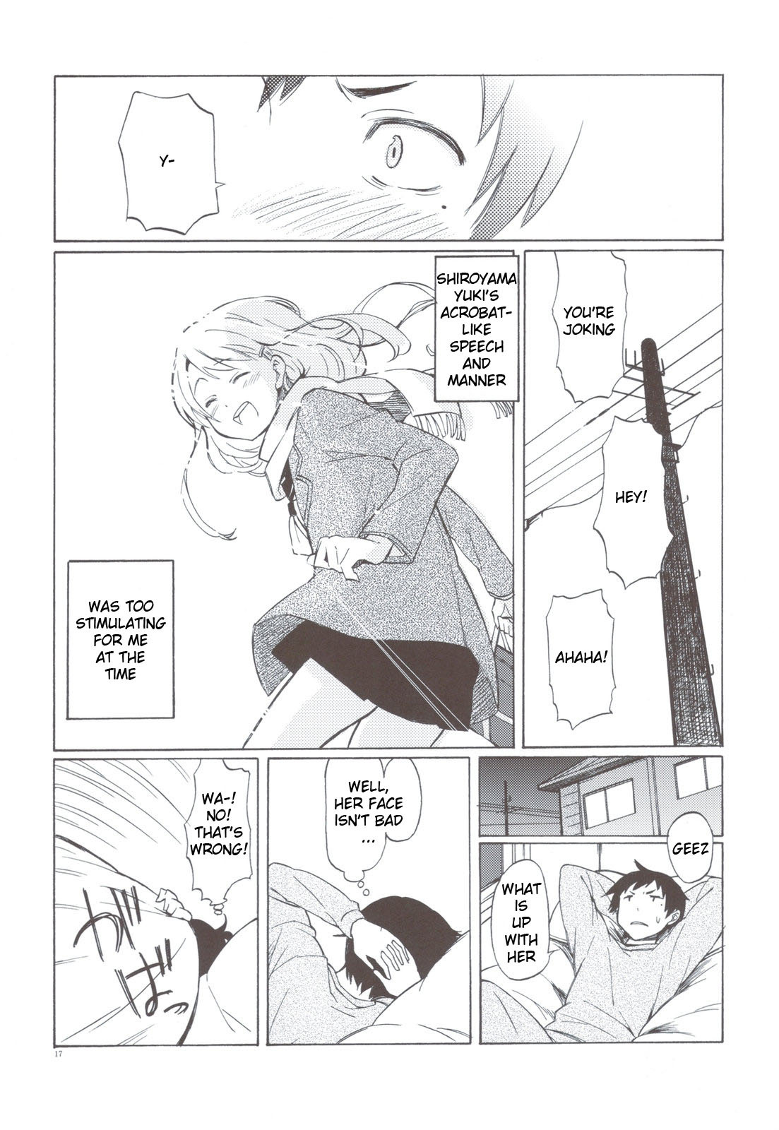 At Least, Like That Snow... Chapter 0 page 17 - Chapter 0: vol.0: Oneshot