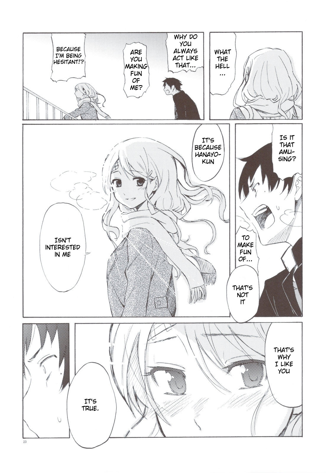 At Least, Like That Snow... Chapter 0 page 23 - Chapter 0: vol.0: Oneshot