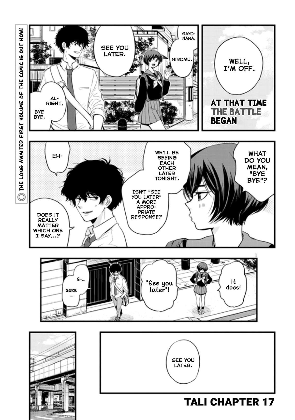 At That Time, The Battle Began Chapter 17 page 1 - Chapter 17