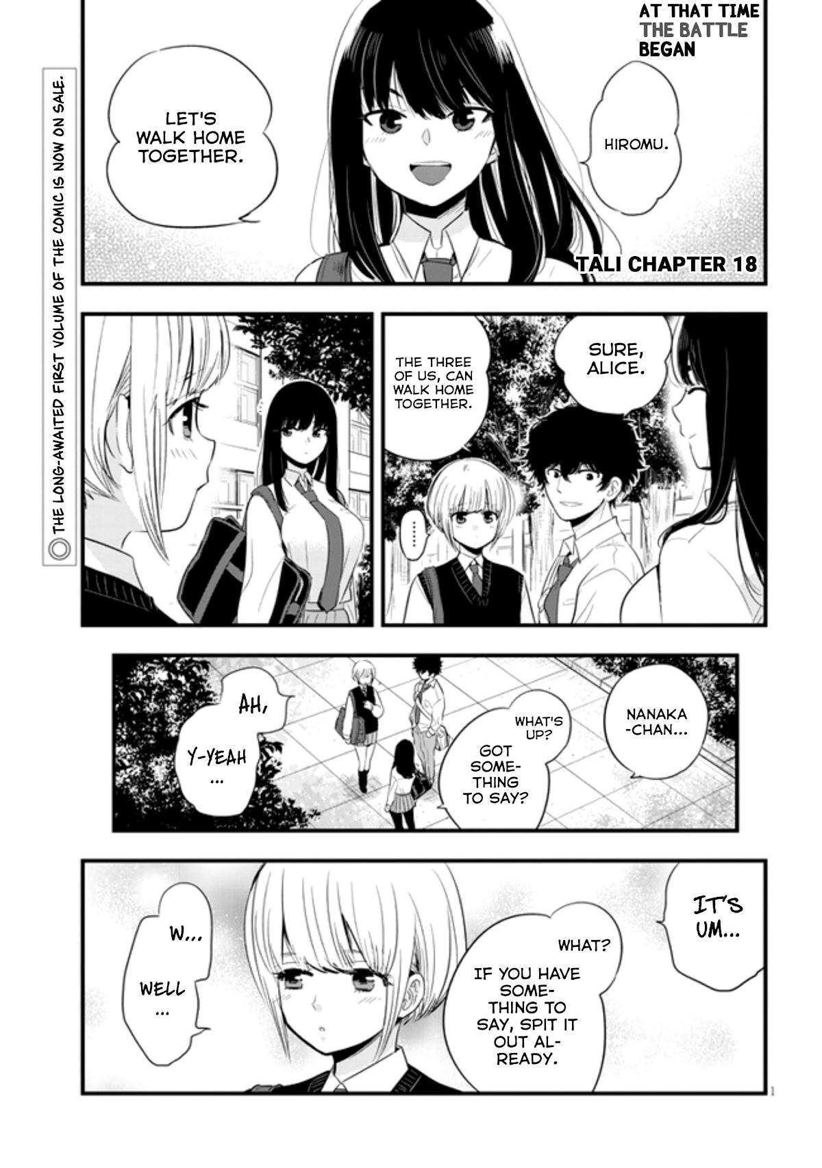 At That Time, The Battle Began Chapter 18 page 1 - Chapter 18