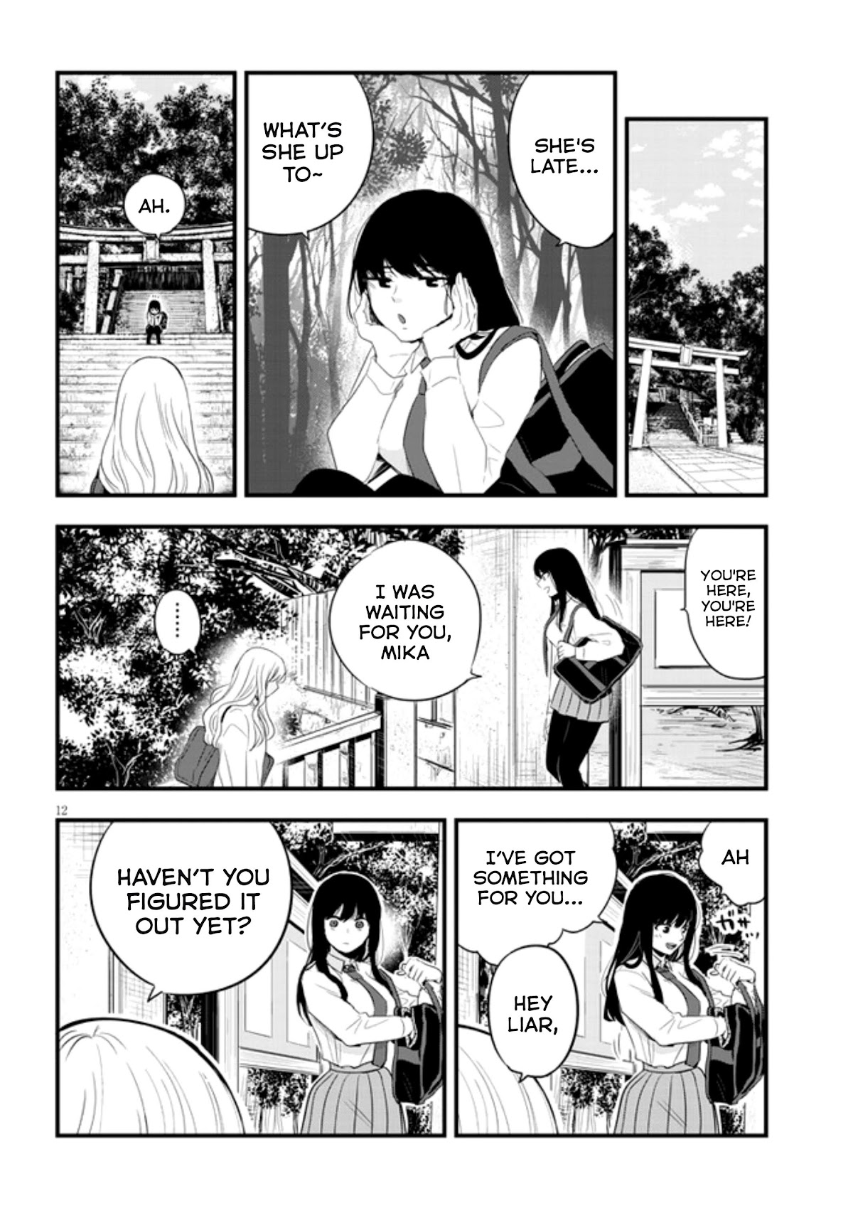 At That Time, The Battle Began Chapter 19 page 12 - Chapter 19