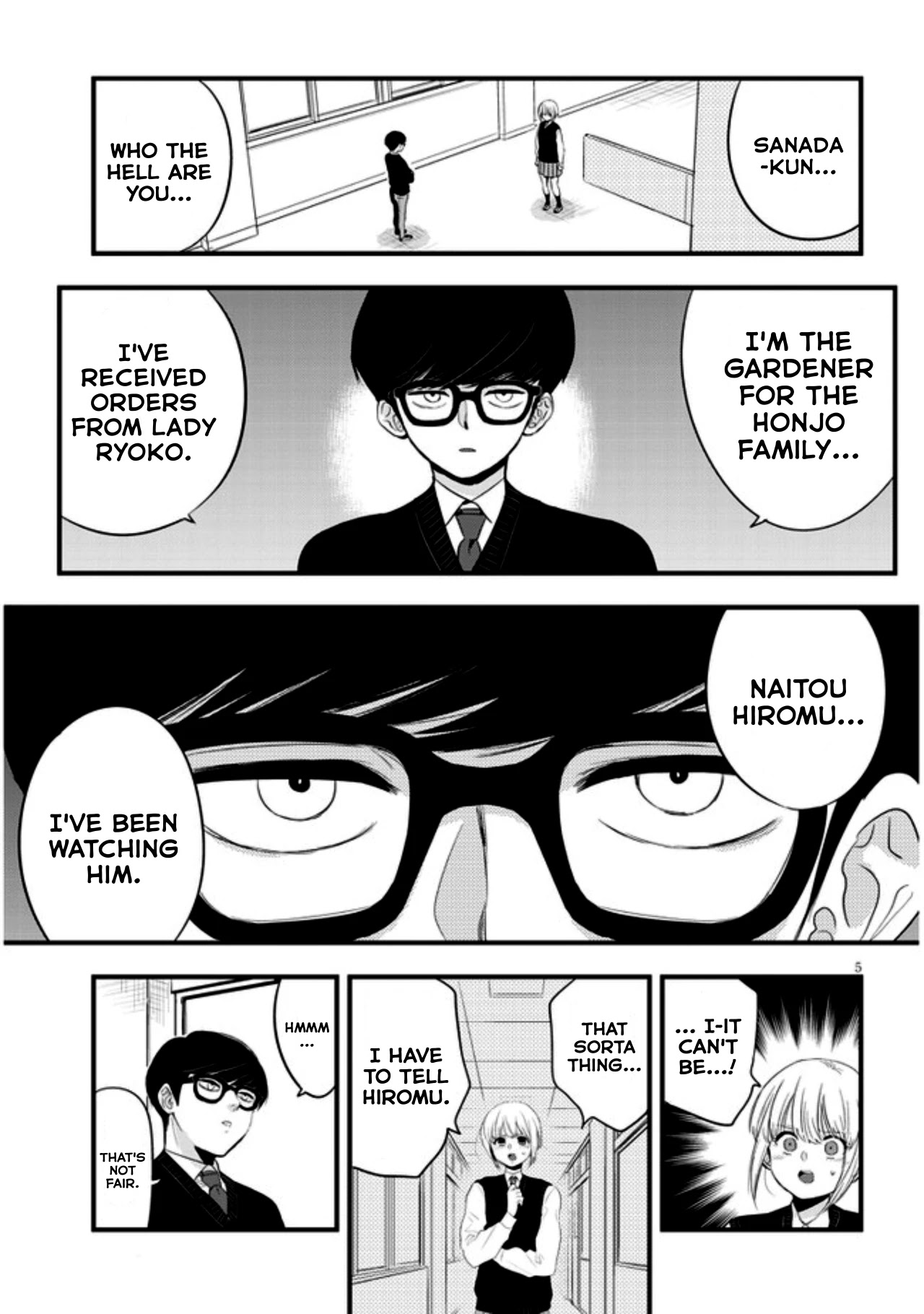 At That Time, The Battle Began Chapter 8 page 5 - Chapter 8