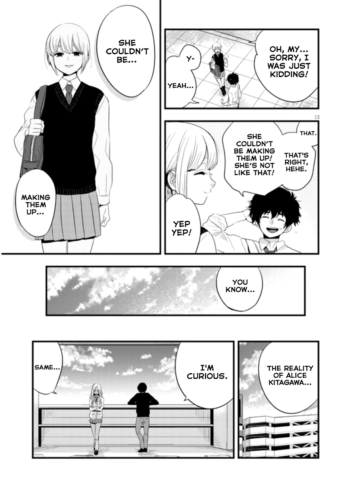 At That Time, The Battle Began Chapter 9 page 13 - Chapter 9