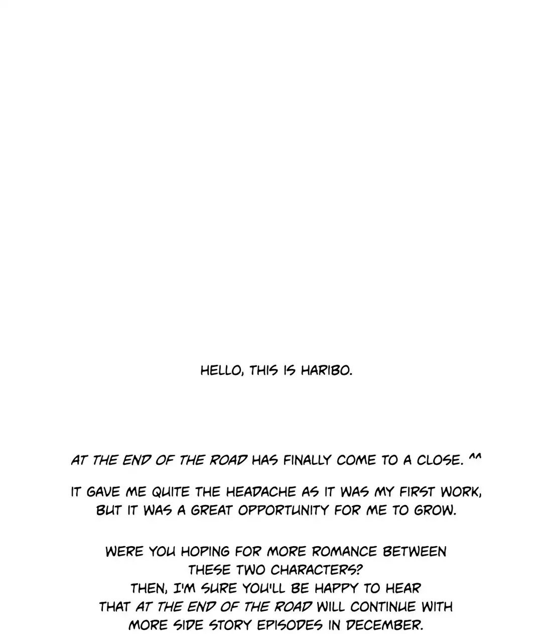 At the End of the Road Chapter 57 page 48 - Chapter 57: The End