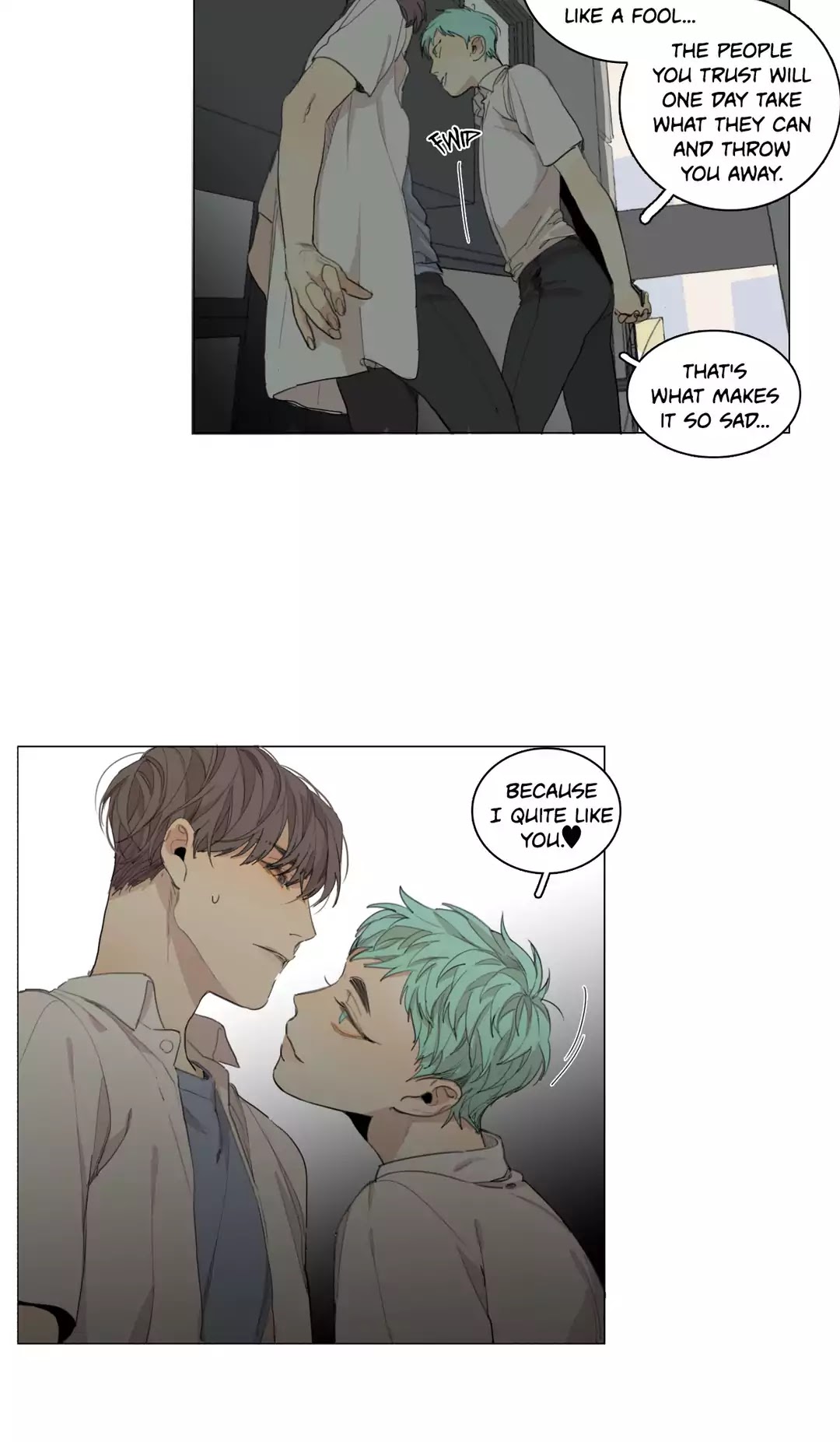 At the End of the Road Chapter 61 page 14 - Chapter 61: Side Story 4