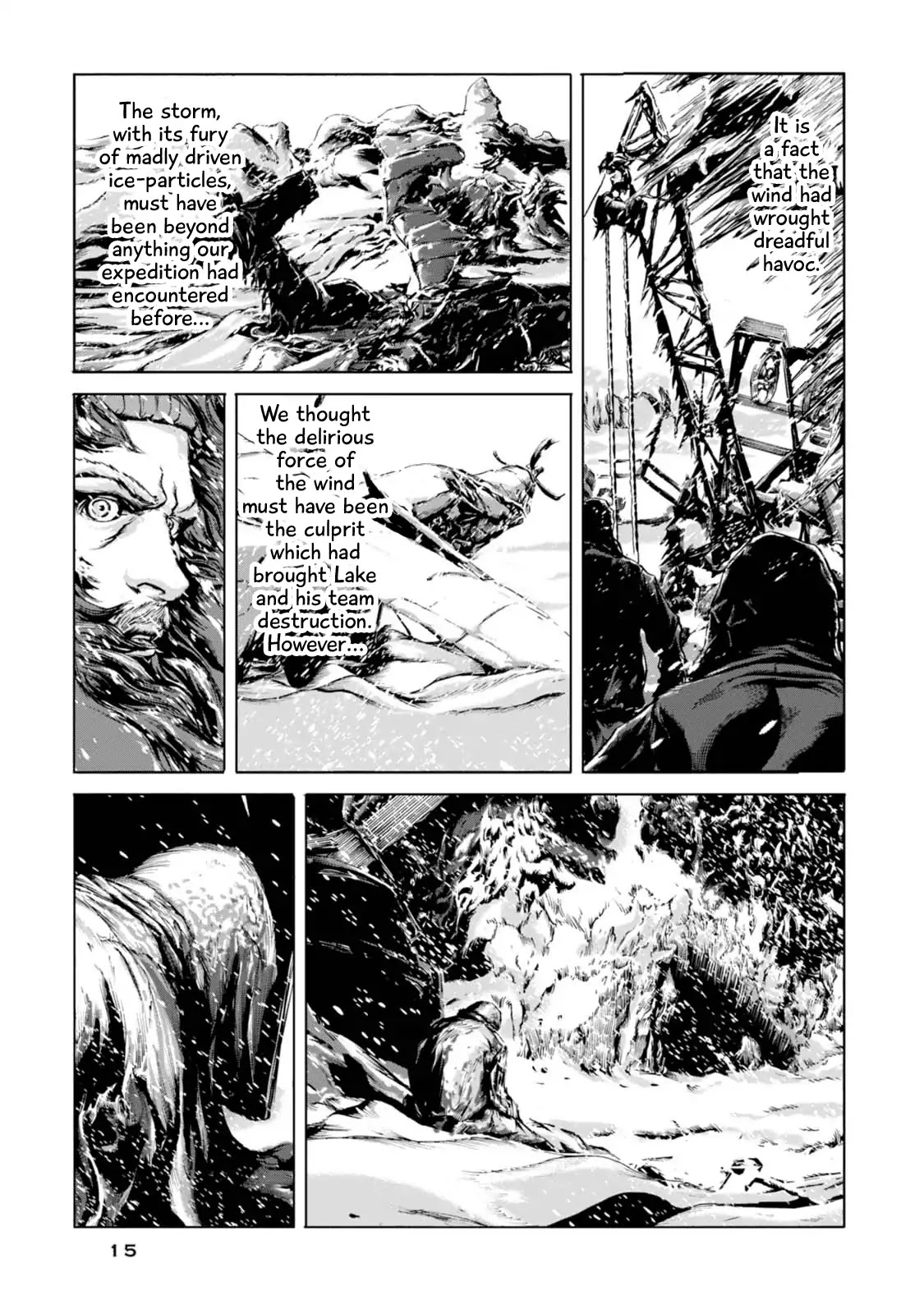 At the Mountains of Madness Chapter 0 page 13 - Chapter 0: After the Storm
